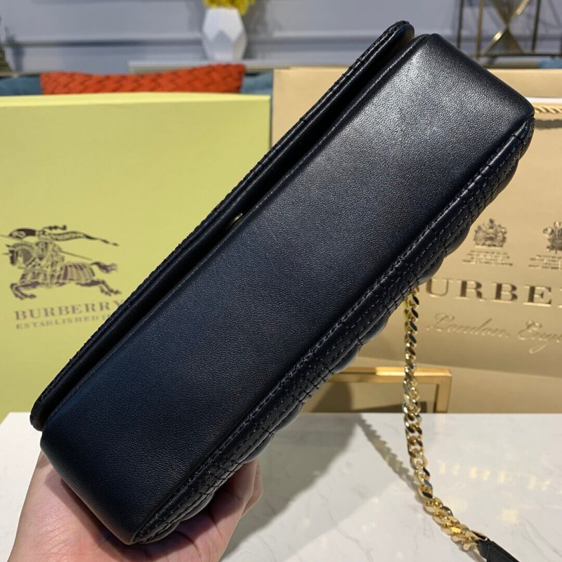 Burberry pequeña Bolsa Lola de piel acolchada 80214921-3