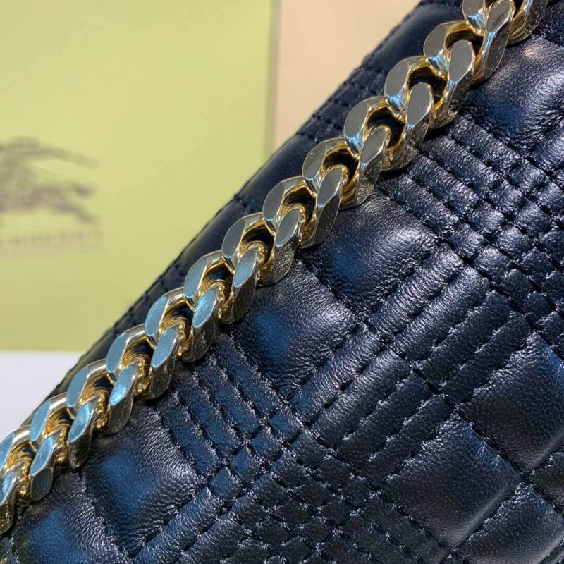 Burberry pequeña Bolsa Lola de piel acolchada 80214921-5