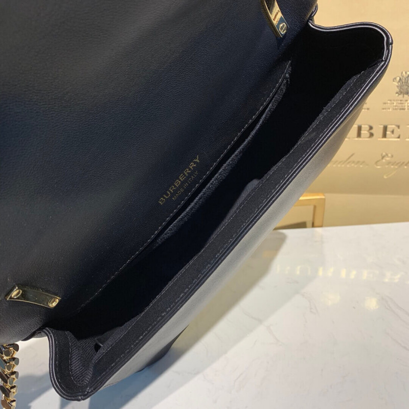 Burberry pequeña Bolsa Lola de piel acolchada 80214921-8