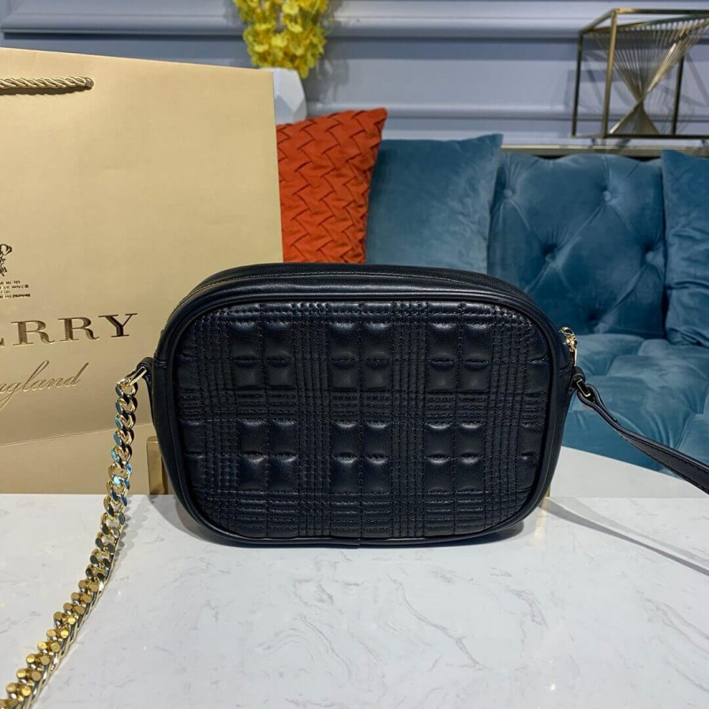 Burberry Small Lambsker Bolsa de piel de camarón 80207571-2