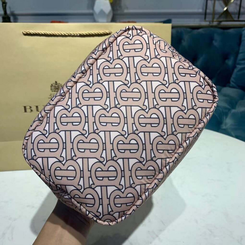 Burberry Monogram Print Nylon Drawcord Pouch 80161951-4
