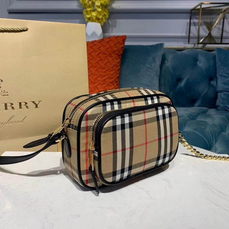 Burberry Vintage Check Cotton Camera Bols 80159461-1