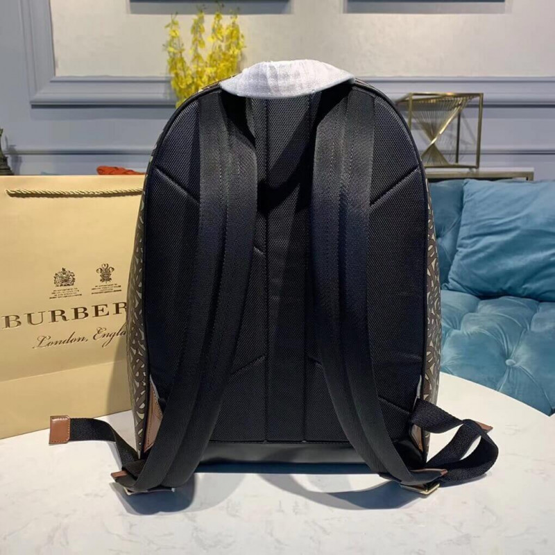 Burberry Monogram Stripe Print E-Canvas mochila 80186511-2