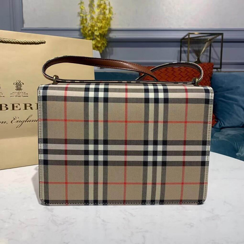 Burberry The Vintage Check D-Ring Bolsa 80105851-1