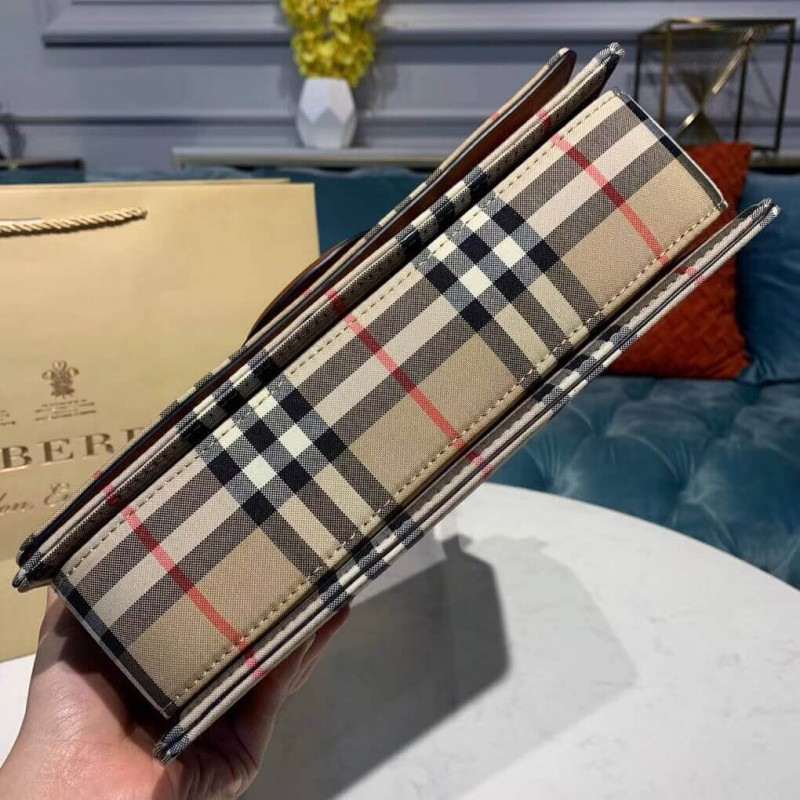 Burberry The Vintage Check D-Ring Bolsa 80105851-3