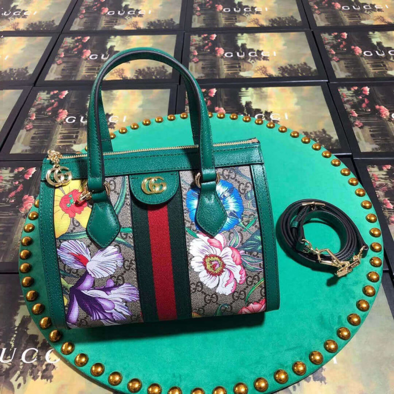 Gucci Ophidia GG Flora Small Tote Bolsa 547551-2