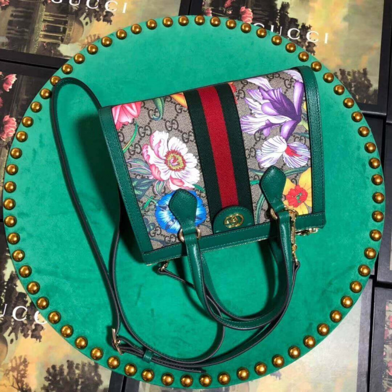 Gucci Ophidia GG Flora Small Tote Bolsa 547551-4