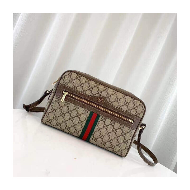 Gucci Ophidia GG Supreme Small Shoulder Bolsa 517080-2