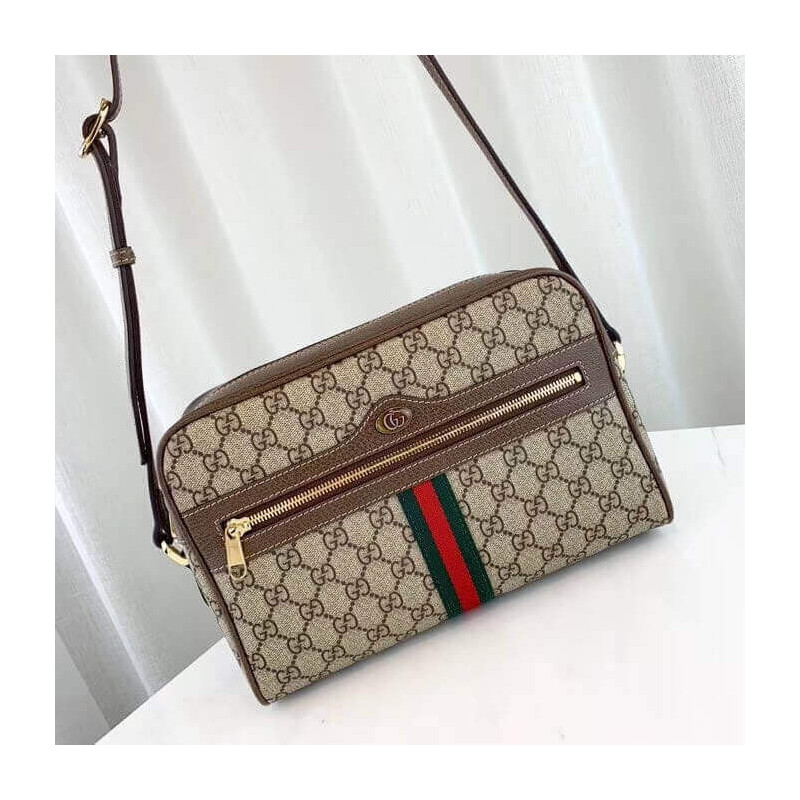 Gucci Ophidia GG Supreme Small Shoulder Bolsa 517080-4