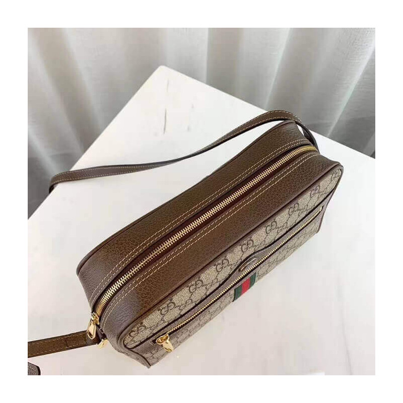 Gucci Ophidia GG Supreme Small Shoulder Bolsa 517080-6