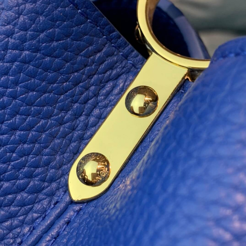 Louis Vuitton Taurillon y Python-Skin Capucines BB N98387 N97980-13