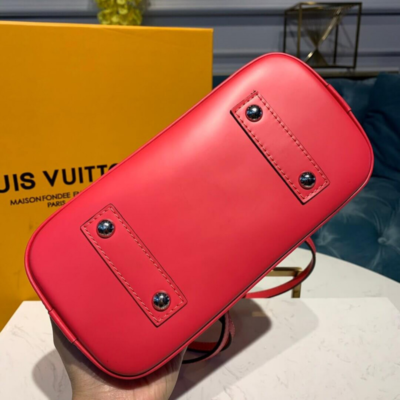 Louis Vuitton Epi Leather Alma BB M40302 Rosa fuerte-3