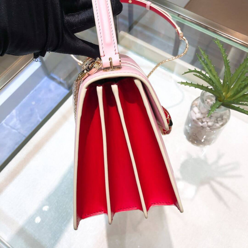 Bvlgari Serpenti Forever Crossbody Top Many Bolsa 18cm 284537-5