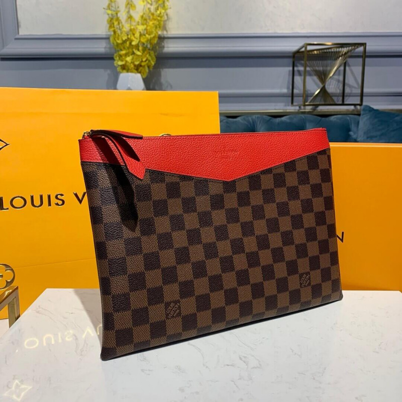 Louis Vuitton Damier Ebene Daily Pouch N60262-2