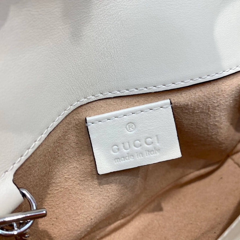 Gucci GG Apple Print Super Mini Bolsa 476433-14