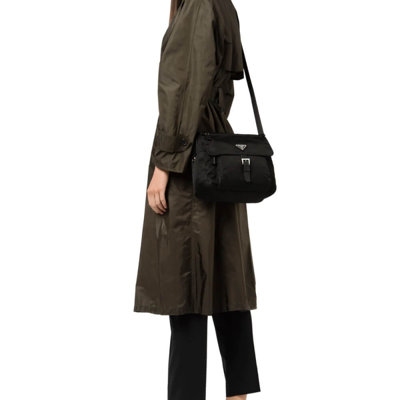 bolso de hombro de nylon pequeño prada 1bd994-1