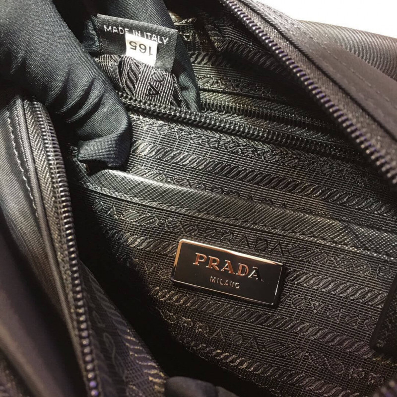 bolso de hombro de nylon pequeño prada 1bd994-10