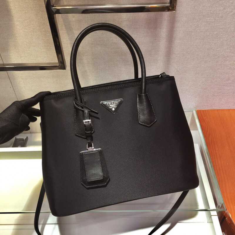 Prada Double Nylon y Saffiano Leather 1BG775-3
