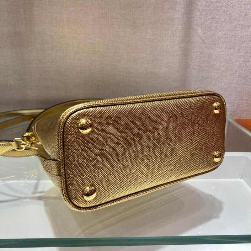 Bolsa de cuero Micro Saffiano de Prada Micro Saffiano 1BA286-7