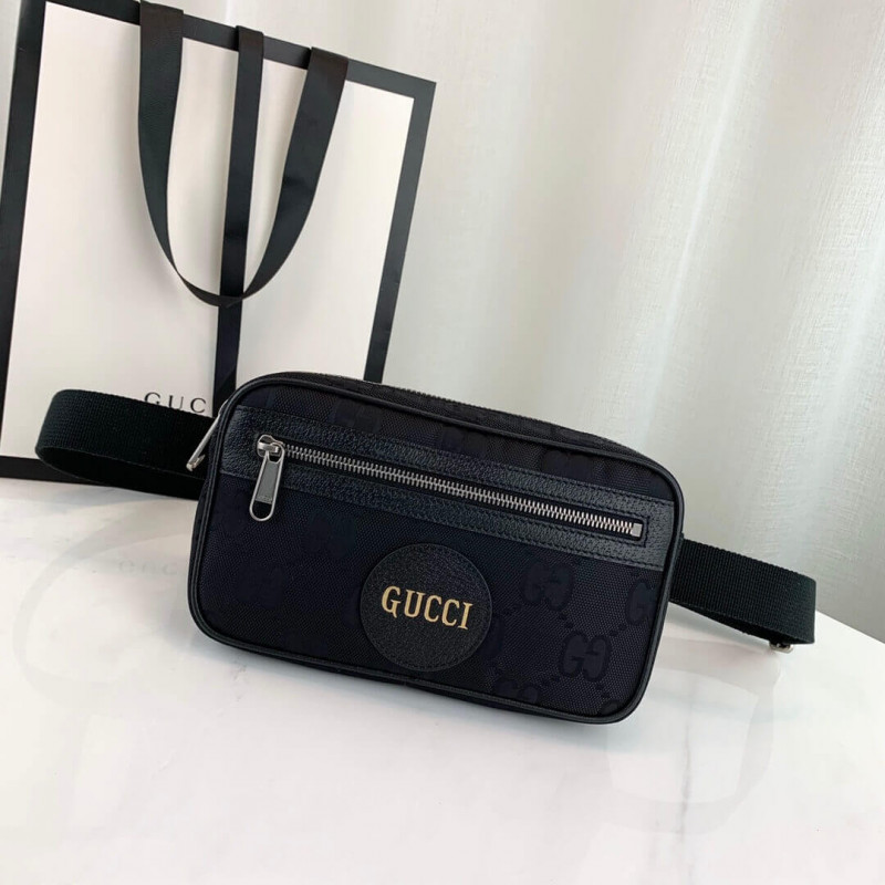Gucci fuera de la bolsa del cinturón de la cuadrícula 631341-4