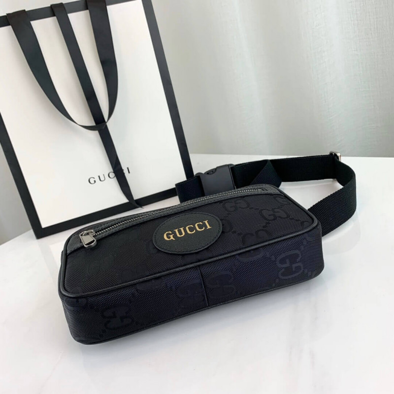 Gucci fuera de la bolsa del cinturón de la cuadrícula 631341-7
