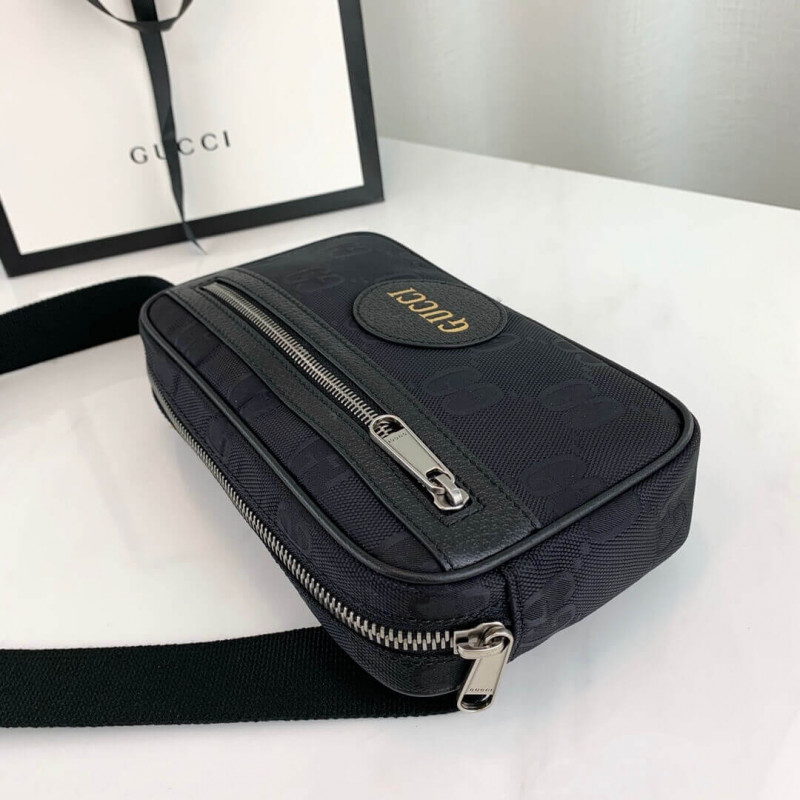 Gucci fuera de la bolsa del cinturón de la cuadrícula 631341-8