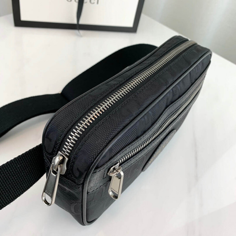Gucci fuera de la bolsa del cinturón de la cuadrícula 631341-9