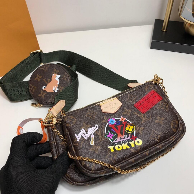LOUIS VUITTON Multi Pochette Accesorios My LV World Tour M44813-1