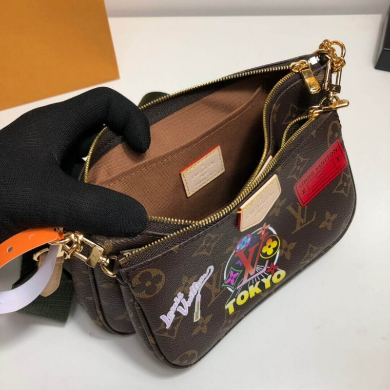LOUIS VUITTON Multi Pochette Accesorios My LV World Tour M44813-9