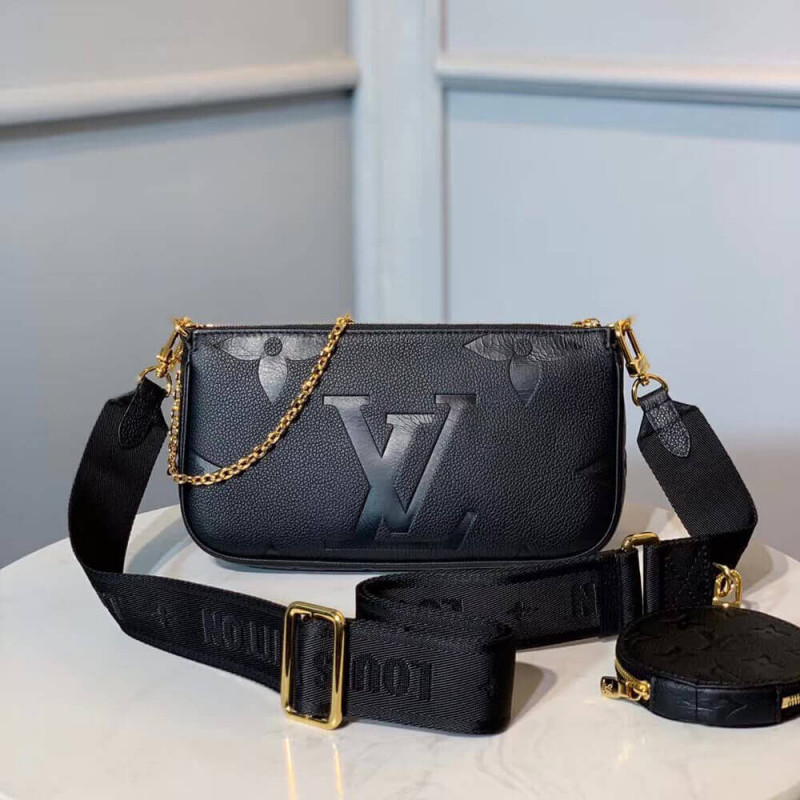 Louis Vuitton Monogram Empreinte Leather Multi Pochette AccessOires M44813-2