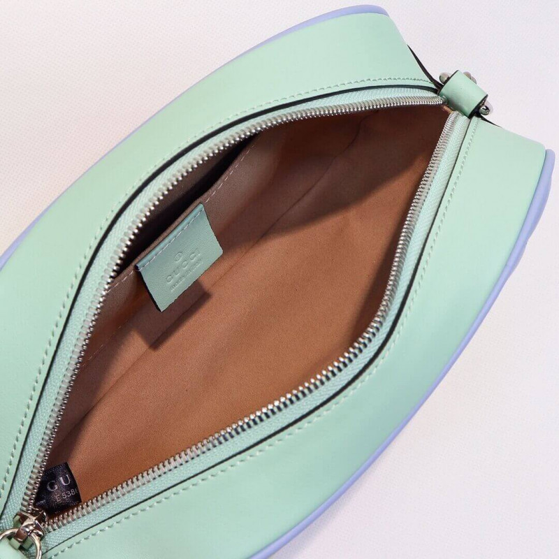 Gucci GG Bolso de hombro pequeño en pastel y arcoiris 447632-7