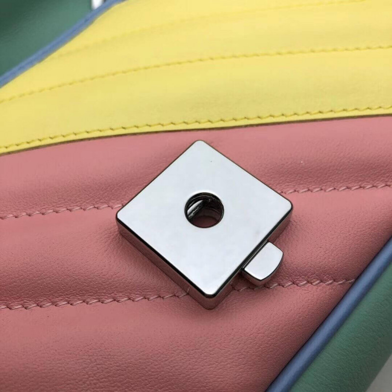 Gucci GG Supreme Mini Bolsa en pastel y arcoiris 446744-5