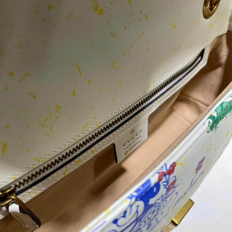 Disney X Gucci GG Marmont Small Shoulder Bolsa 443497-12