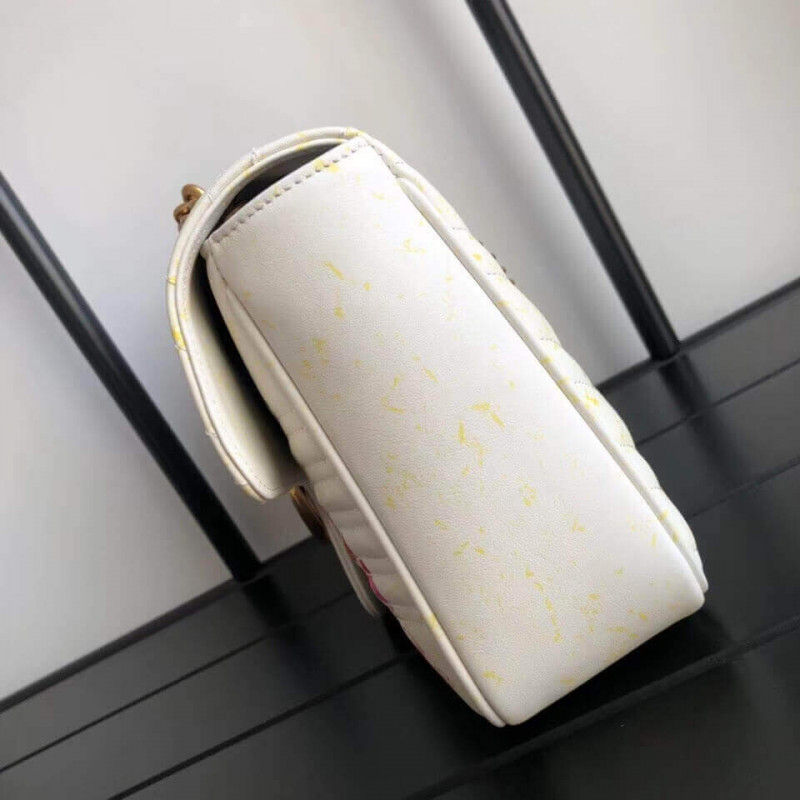 Disney X Gucci GG Marmont Bolso de hombro medio 443496-5