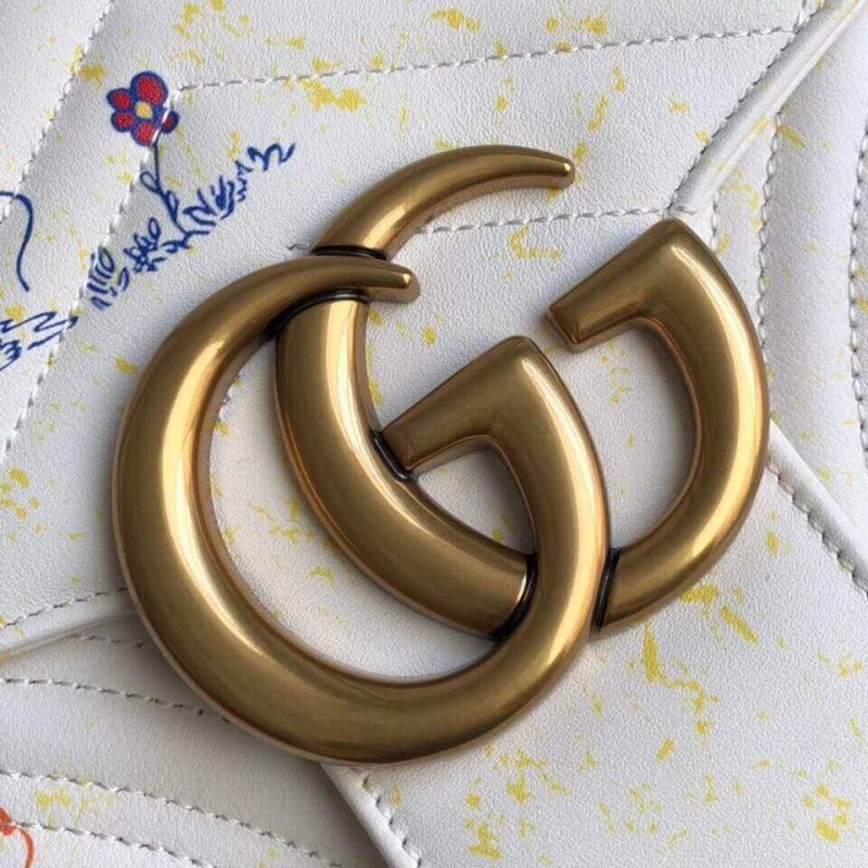Disney X Gucci GG Marmont Bolso de hombro medio 443496-6