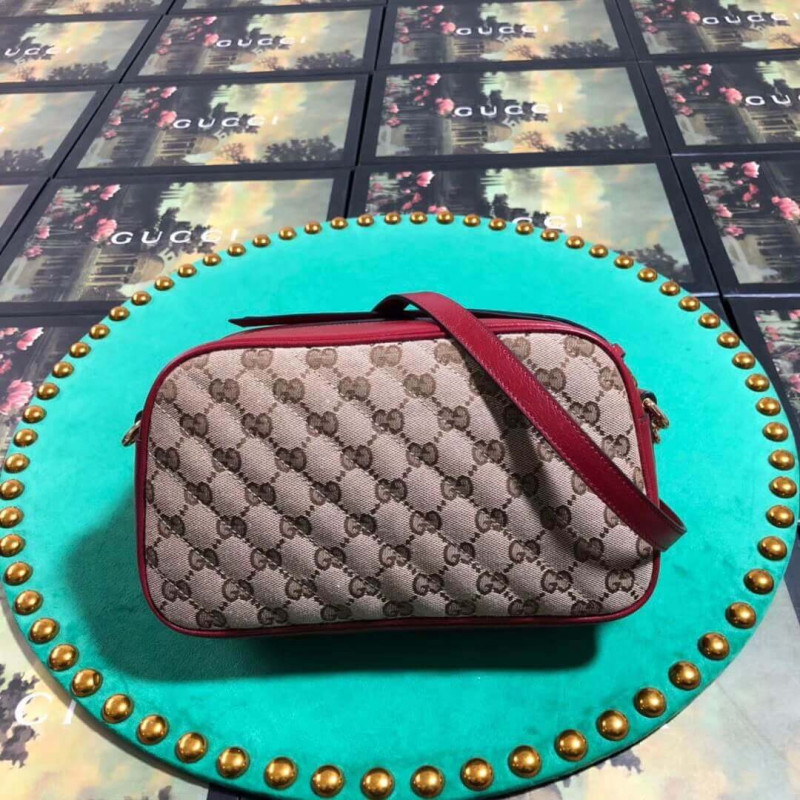 Gucci GG Marmont Bolso de hombro pequeño 447632-3