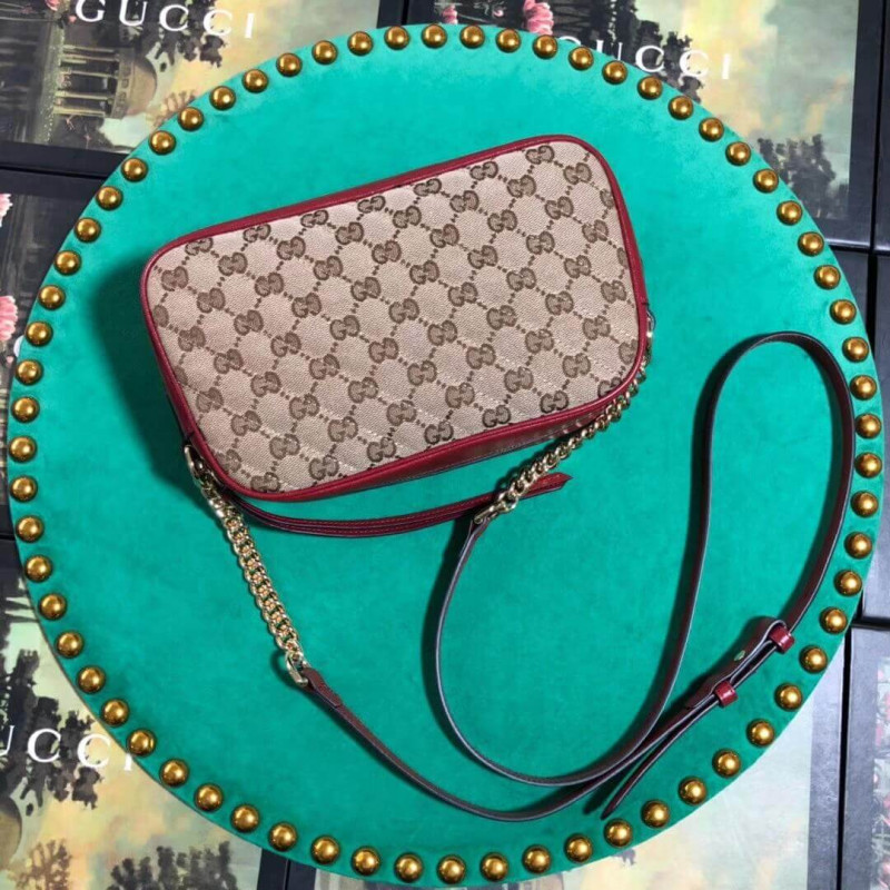 Gucci GG Marmont Bolso de hombro pequeño 447632-5