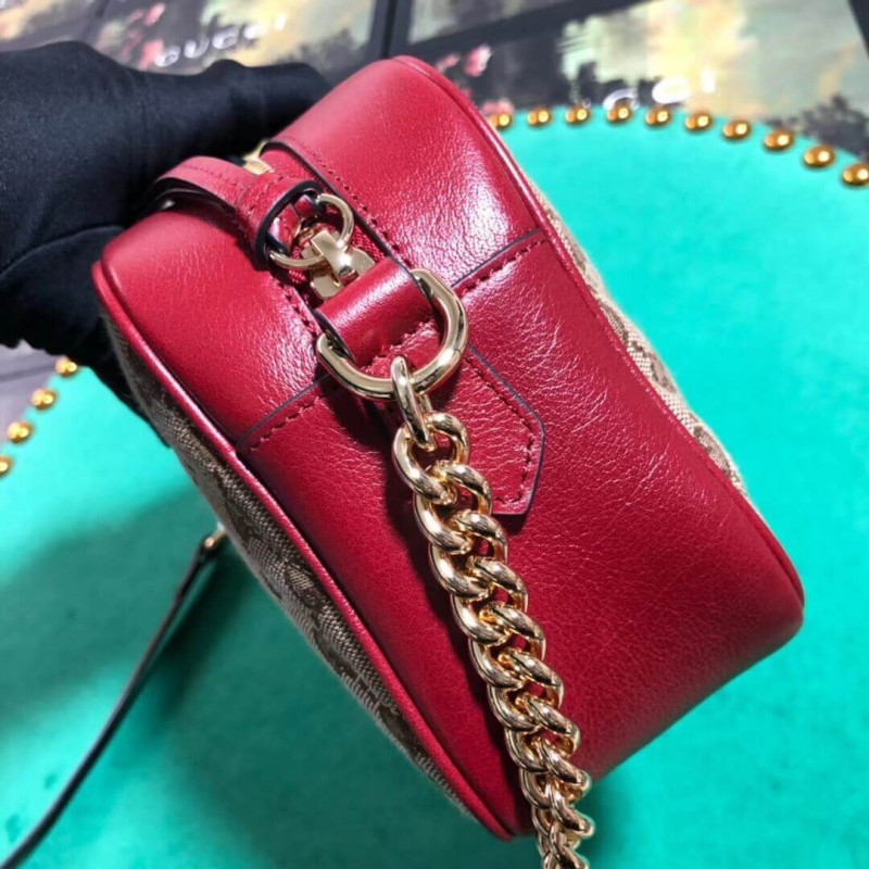 Gucci GG Marmont Bolso de hombro pequeño 447632-7