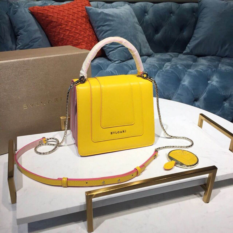 BVLGARI SERPENTI Forever Crossbody Top Many Bolsa 20cm 287550-2