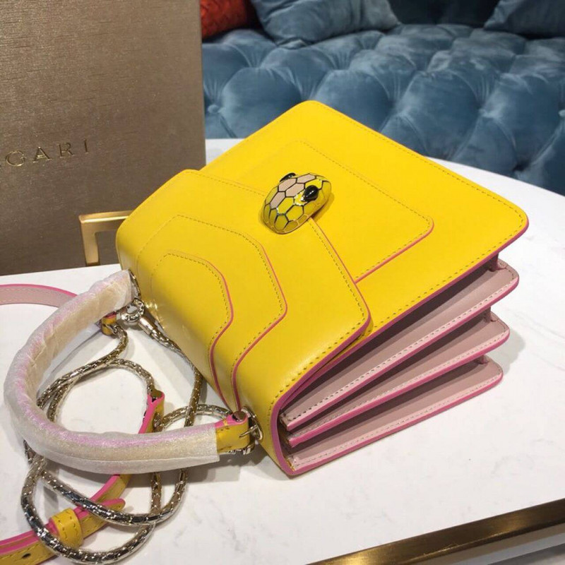 BVLGARI SERPENTI Forever Crossbody Top Many Bolsa 20cm 287550-5