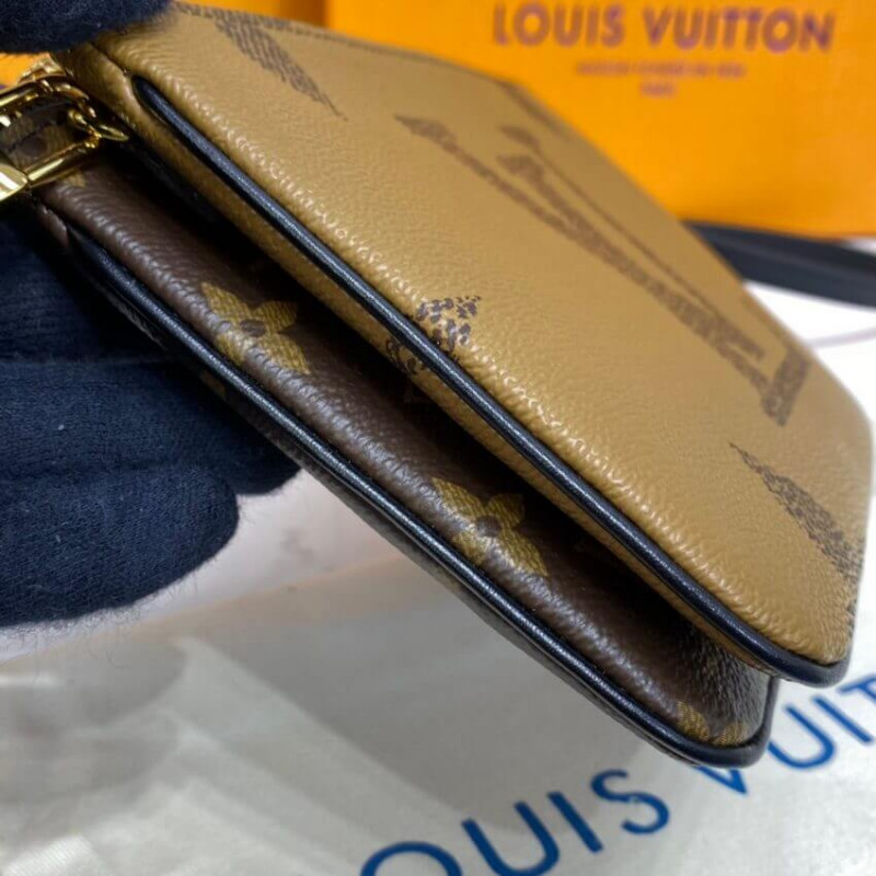 Louis Vuitton Monogram Double Zip Pochette M69203-7