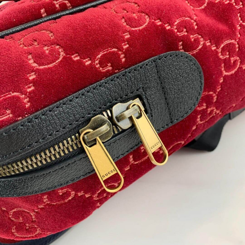 Gucci Small GG Velvet Mochila 574942-5