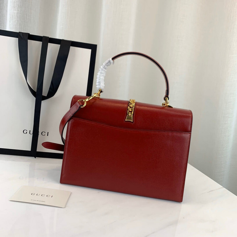 Gucci Sylvie 1969 Small Top Many Bolsa 602781-4