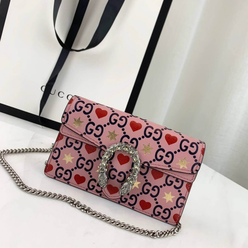 Gucci Día de San Valentín exclusivo Dionysus Super Mini Bolsa 476432-1