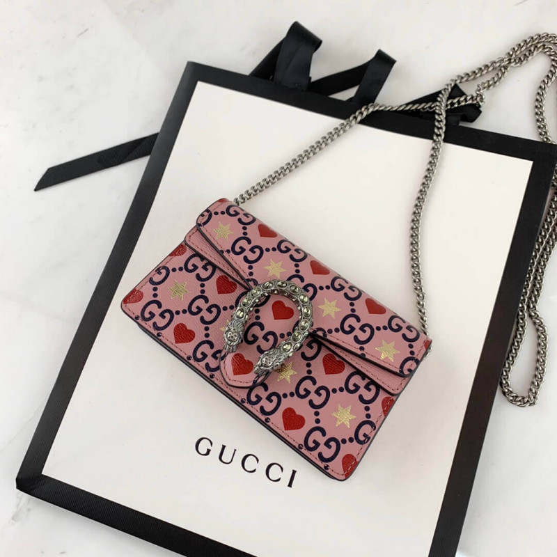 Gucci Día de San Valentín exclusivo Dionysus Super Mini Bolsa 476432-5