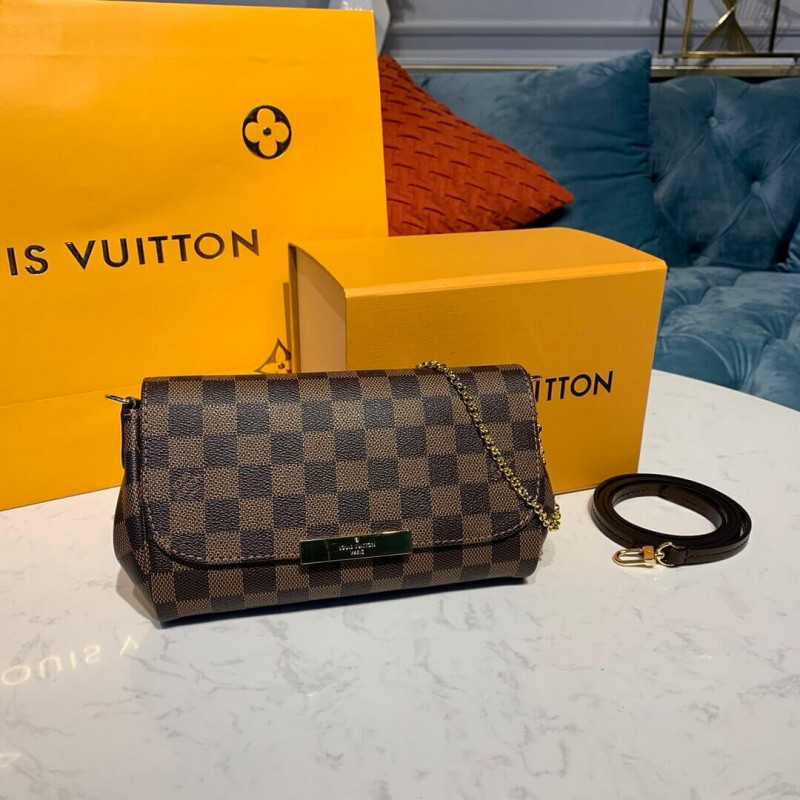 Louis Vuitton Damier Ebene Canvas Favorito PM N41276-1