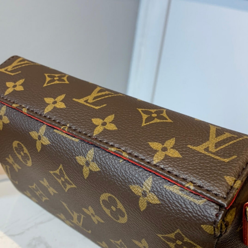 LOUIS VUITTON Monogram Canvas Recital Shoulder Bolsa M51900-6