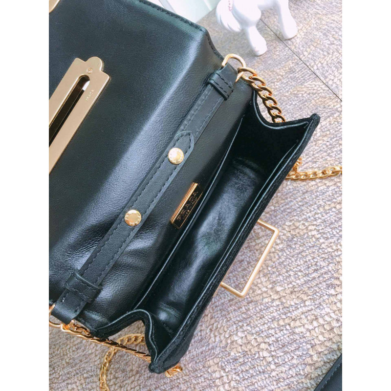 Prada astrología adornada con la bolsa Cahier 1BH018-7