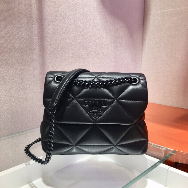 Bolsa de espectro de cuero Nappa de Prada Small Nappa 1BD233-1