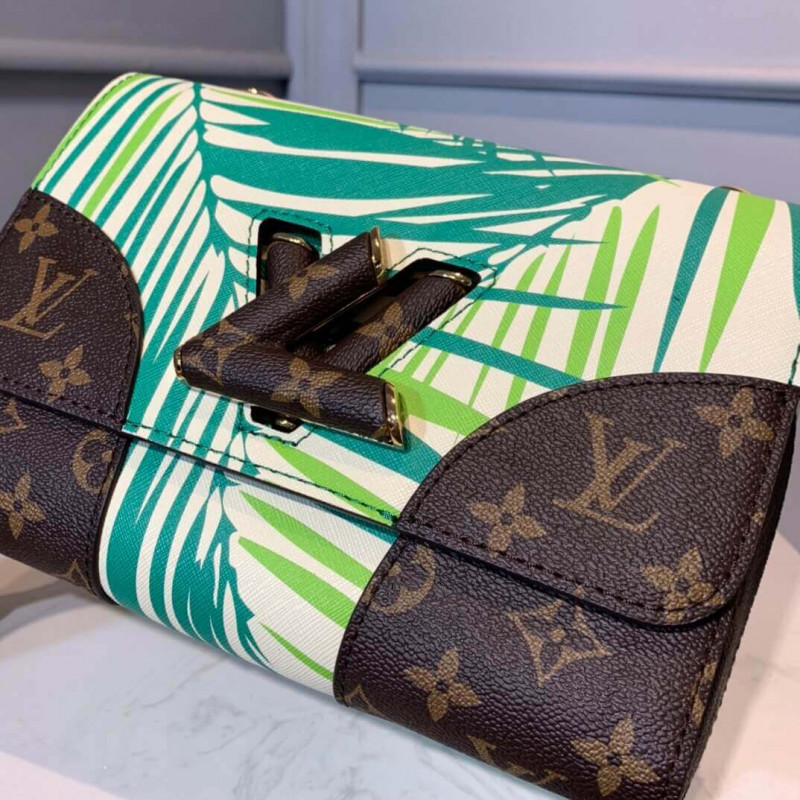 Louis Vuitton Palm Print Twist MM Bolsa M50282-3